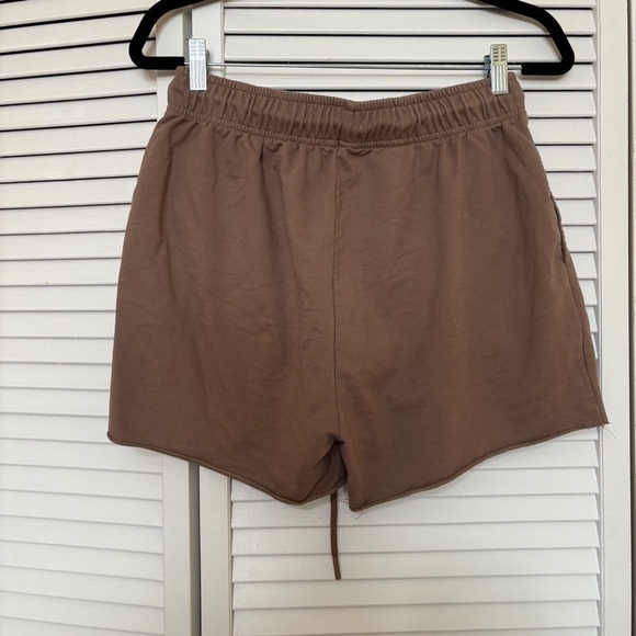 Casual Brown Women's Shorts - Picture 2 of 3